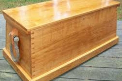 A traditional sea chest