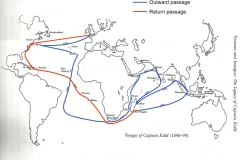 The voyages of Captain Kidd, 1696 – 1699